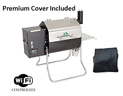 Green Mountain Grills Davy Crockett Pellet Grill with cover- WIFI enabled