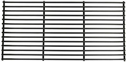 Music City Metals 50263 Porcelain Steel Wire Cooking Grid Replacement for Gas Grill Model Amana AM26LP-P, Set of 3