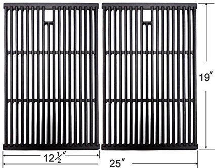 66662 Cast Iron Cooking Grid (For Bakers and Chefs, BBQ Galore, Brinkmann, Broil-mate, Charbroil, Capt'n Cook, Charmglow, Grand Hall, Grill Chef, Grill Mate, Grillpro, Members Mark, Sams Club, Sterling and Turbo Gas Grill)