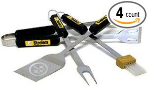 Pittsburgh Steelers Grill BBQ Utensil Set