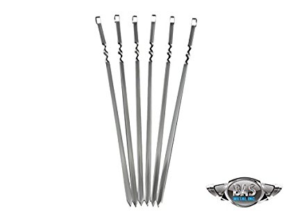 Stainless Steel Skewer Kebab BBQ 28