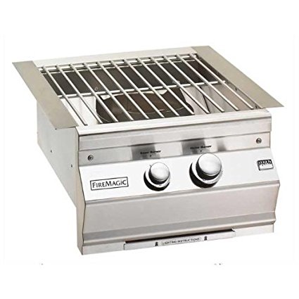 Cast Brass Burner w Stainless Steel Grid (Grill-Propane Gas)