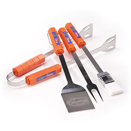 NCAA Florida Gators 4 Piece Barbecue Set