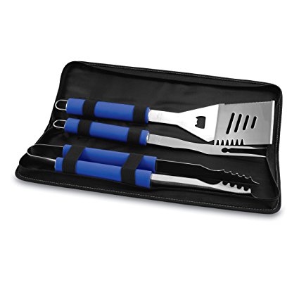 Picnic Time NFL Metro 3-Piece BBQ Tool Set in Carry Case