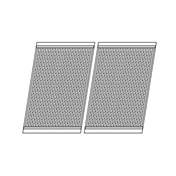 Stamped Stainless Steel Cooking Grid Replacement for Select Charbroil Gas Grill Models, Set of 2