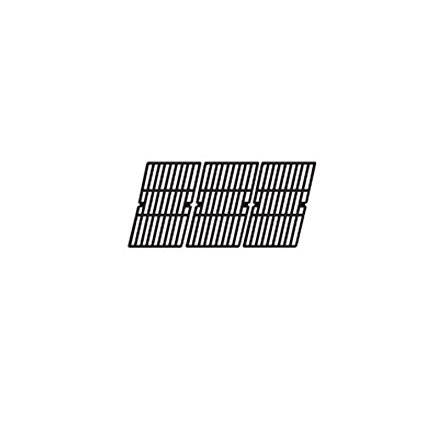 Music City Metals 61593 Gloss Cast Iron Cooking Grid Replacement for Gas Grill Models Uniflame GBC1059WB and Uniflame GBC1059WE-C, Set of 3