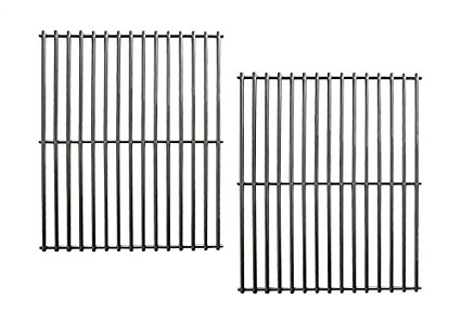 Hongso SCI812 stainless steel Rod Cooking Grid/Cooking Grates Replacement for Brinkmann, Grill Master, Nexgrill and Uniflame Gas Grills, Set of 2