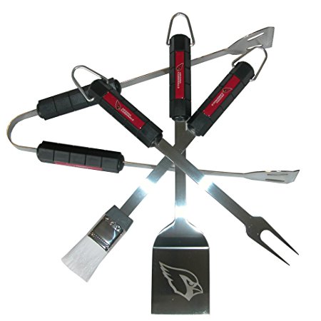 NFL Arizona Cardinals 4-Piece Barbecue Set