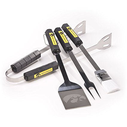 NCAA Iowa Hawkeyes 4 Piece Barbecue Set