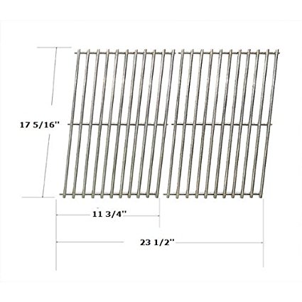 7527-LI Stainless Steel Cooking Grates for Selected Weber Genesis & Spirit Models (53812)