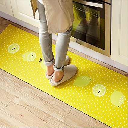 Decohome Anti-Fatigue Comfort Mat-17.7 x 59 inch Ergonomic Multi Surface, Non-Slip - Waterproof All-Purpose Luxurious Comfort - For Kitchen, Bathroom or Workstations