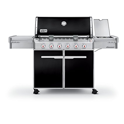 Weber Summit 7321001 E-620 838-Square-Inch 60,800-BTU Liquid-Propane Gas Grill, Black