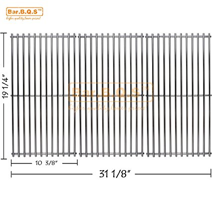 591s3 BBQ Stainless Steel Wire Cooking Grid Replacement for Select Gas Grill Models by Brinkmann, Charmglow, Costco, Jenn Air, Members, Nexgrill, Perfect Flame, Sams Club, Gas Grill and Others