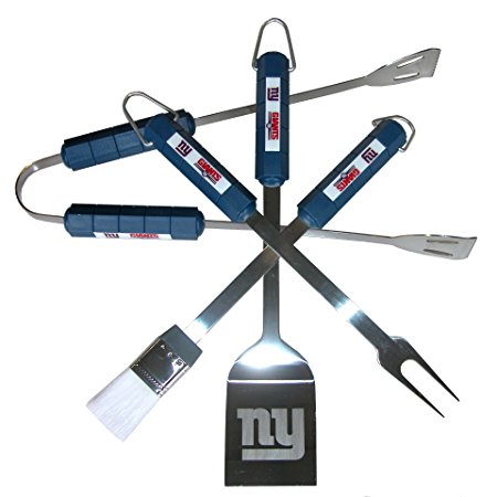 NFL New York Giants 4-Piece Barbecue Set